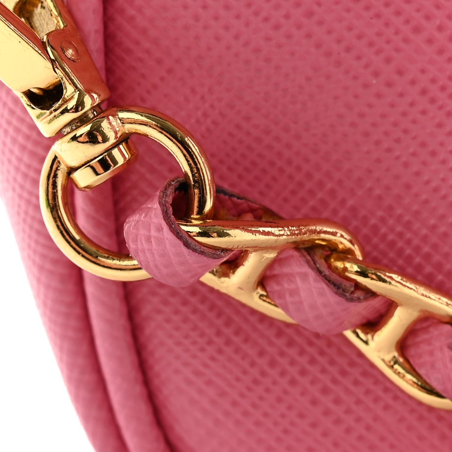 Prada Saffiano Lux Mini Top Handle Crossbody Bag Geranio 12 of 17