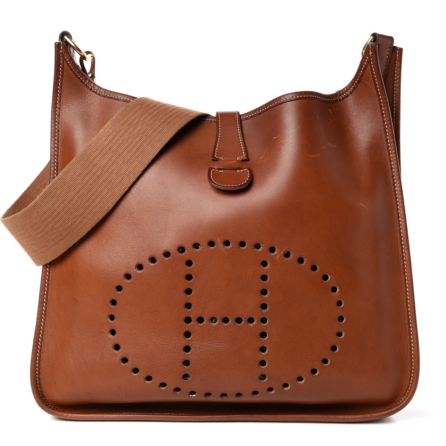 Hermes Barenia Evelyne GM Fauve 1 of 21