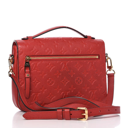 Louis Vuitton Empreinte Pochette Metis Scarlet 3 of 9