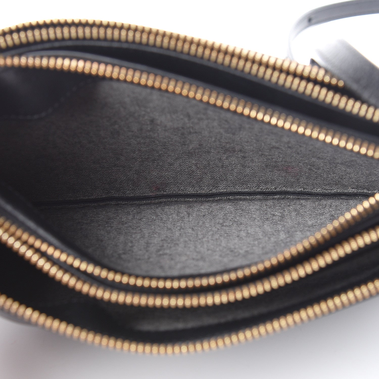 Celine Lambskin Small Trio Crossbody Bag Black 6 of 18