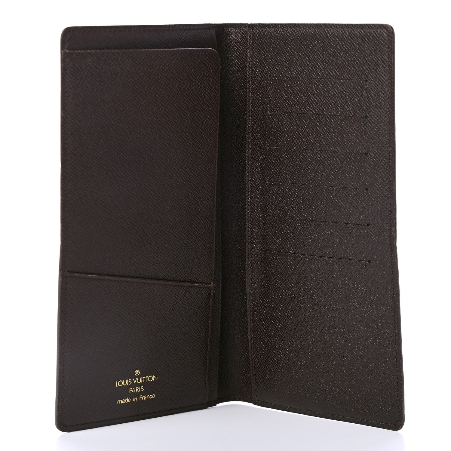 Louis Vuitton Damier Ebene Porte Valeurs Organizer Wallet 4 of 4