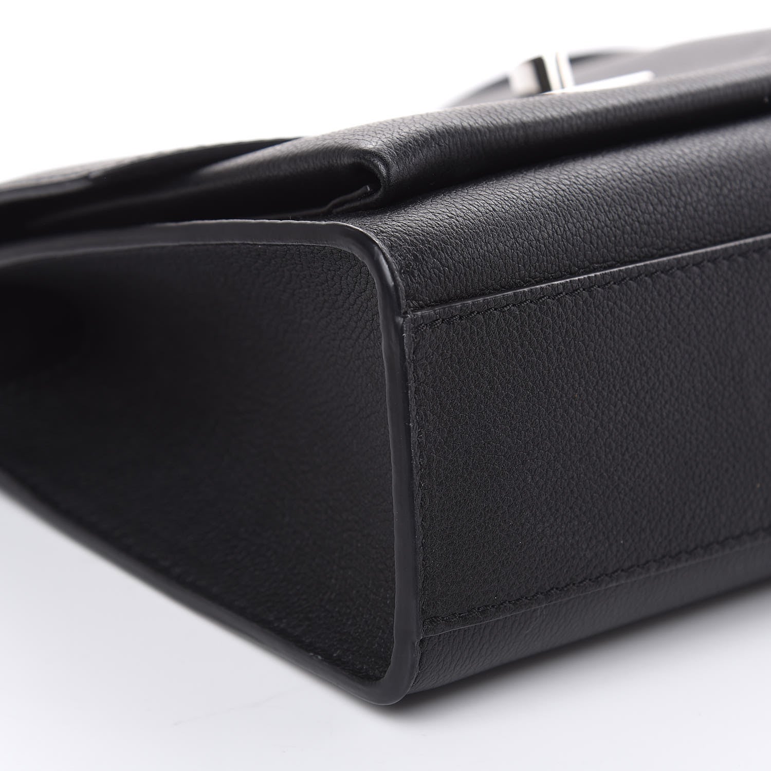 Louis Vuitton Soft Calfskin My Lockme Chain Bag BB Black 7 of 9
