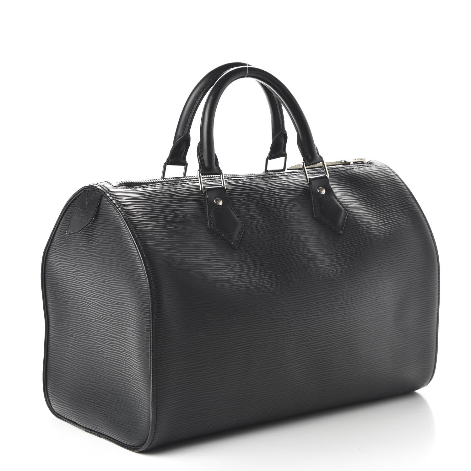 Louis Vuitton Epi Speedy 30 Black 3 of 10