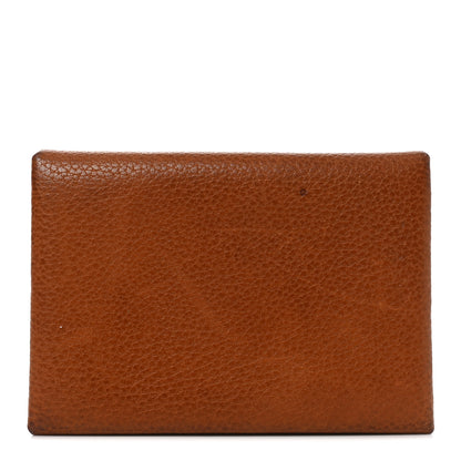 Hermes Barenia Faubourg  Calvi Duo Card Case Fauve 1 of 7