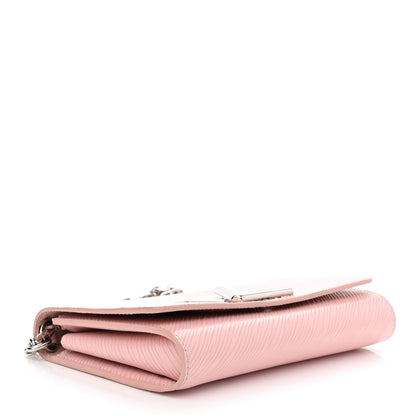 Louis Vuitton Epi Twist Chain Wallet Rose Ballerine 4 of 12