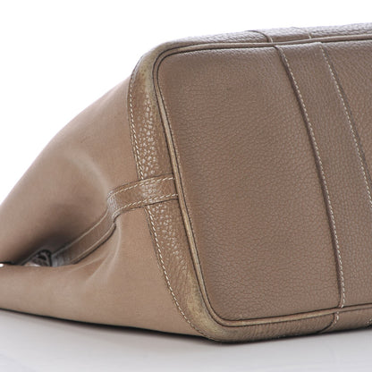 Hermes Toile Buffle Garden Party 36 MM Tote Etoupe 9 of 15