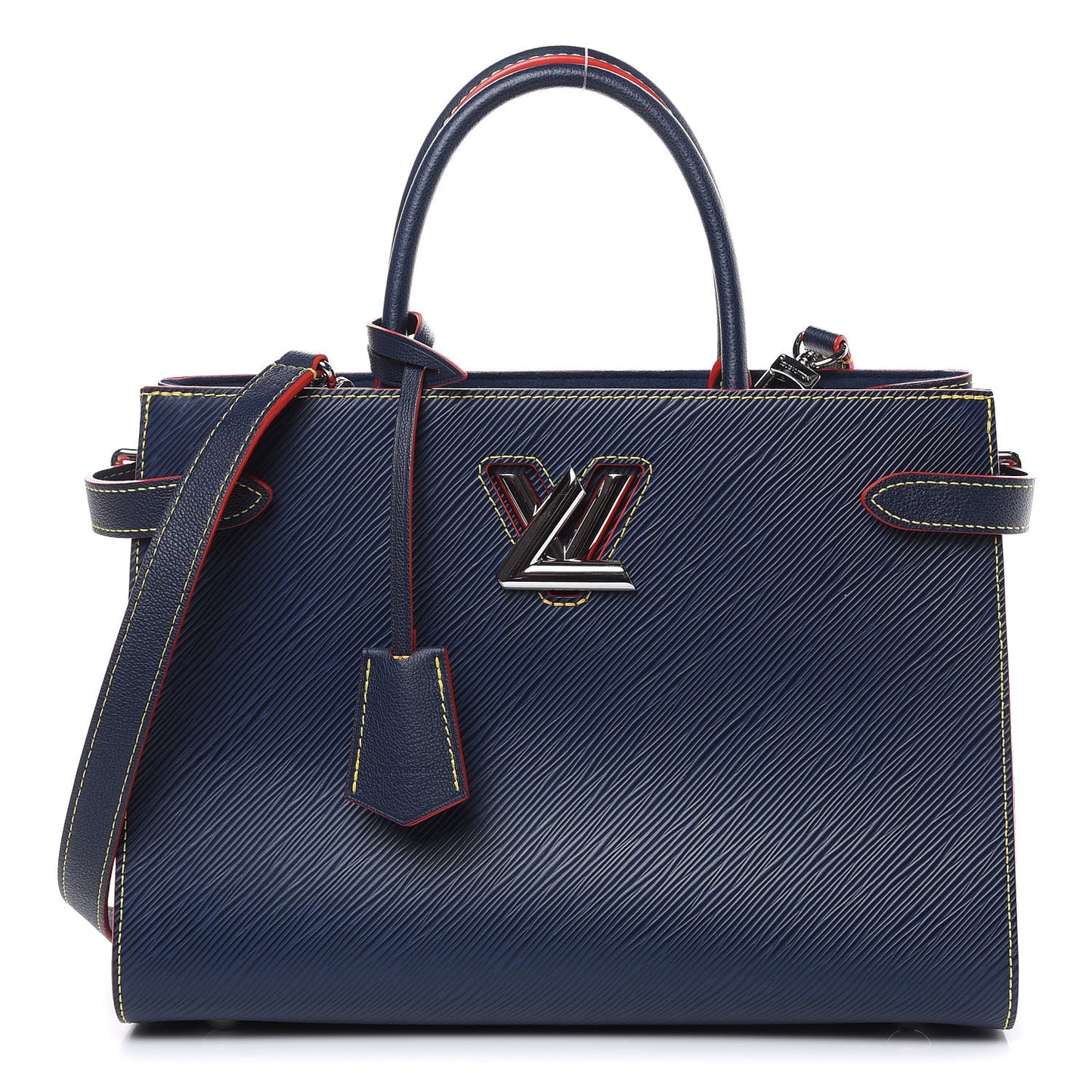 Epi Twist Tote Indigo