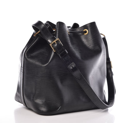 Louis Vuitton Epi Petit Noe Black 3 of 19