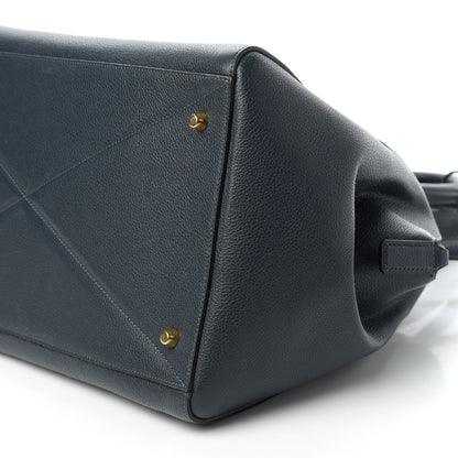 Marc Jacobs Textured Calfskin Medium Incognito Satchel Navy 7 of 11