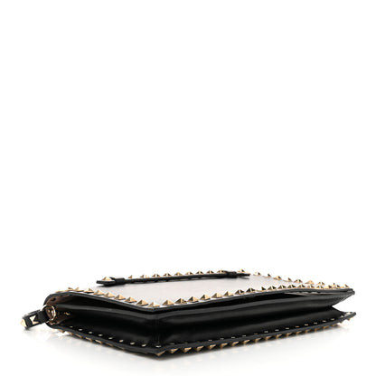 Valentino Garavani Nappa Rockstud Wristlet Clutch Black 4 of 9