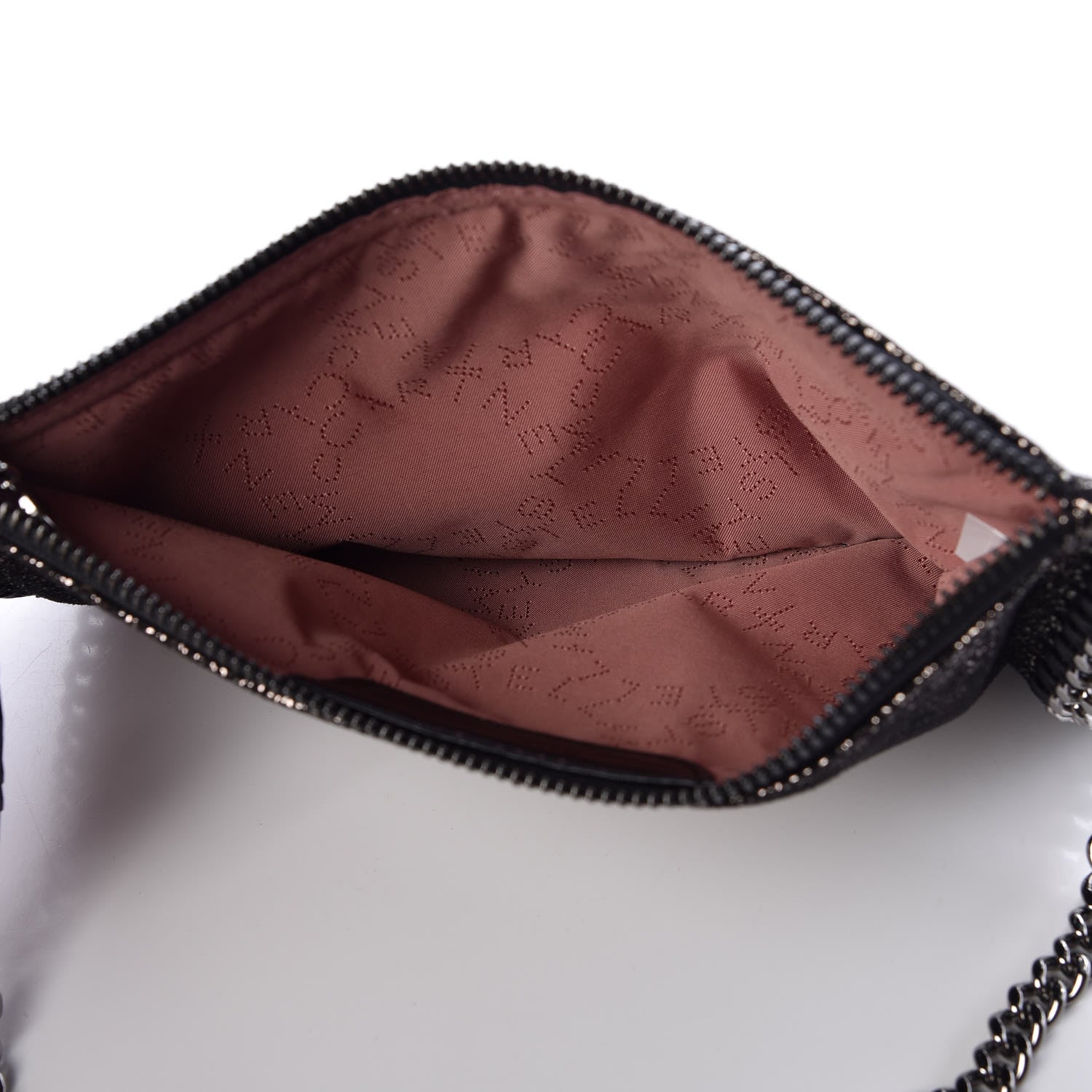 Stella McCartney Shaggy Deer Falabella Clutch Ruthenium 5 of 8