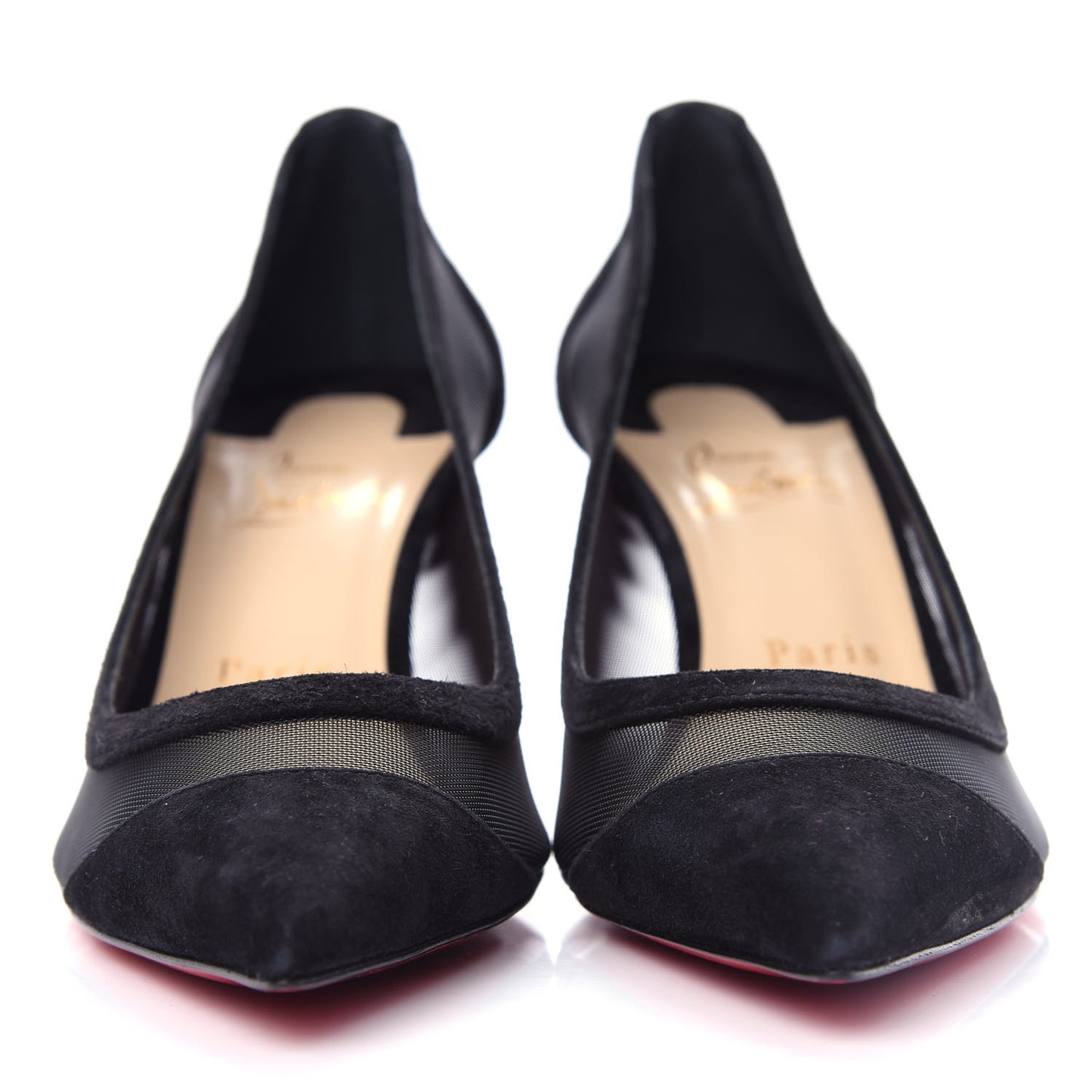 Veau Velours Rete Galativi 70 Pumps 39 Black