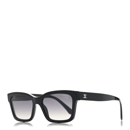 Chanel Acetate Square Sunglasses 5417 Black 1 of 7