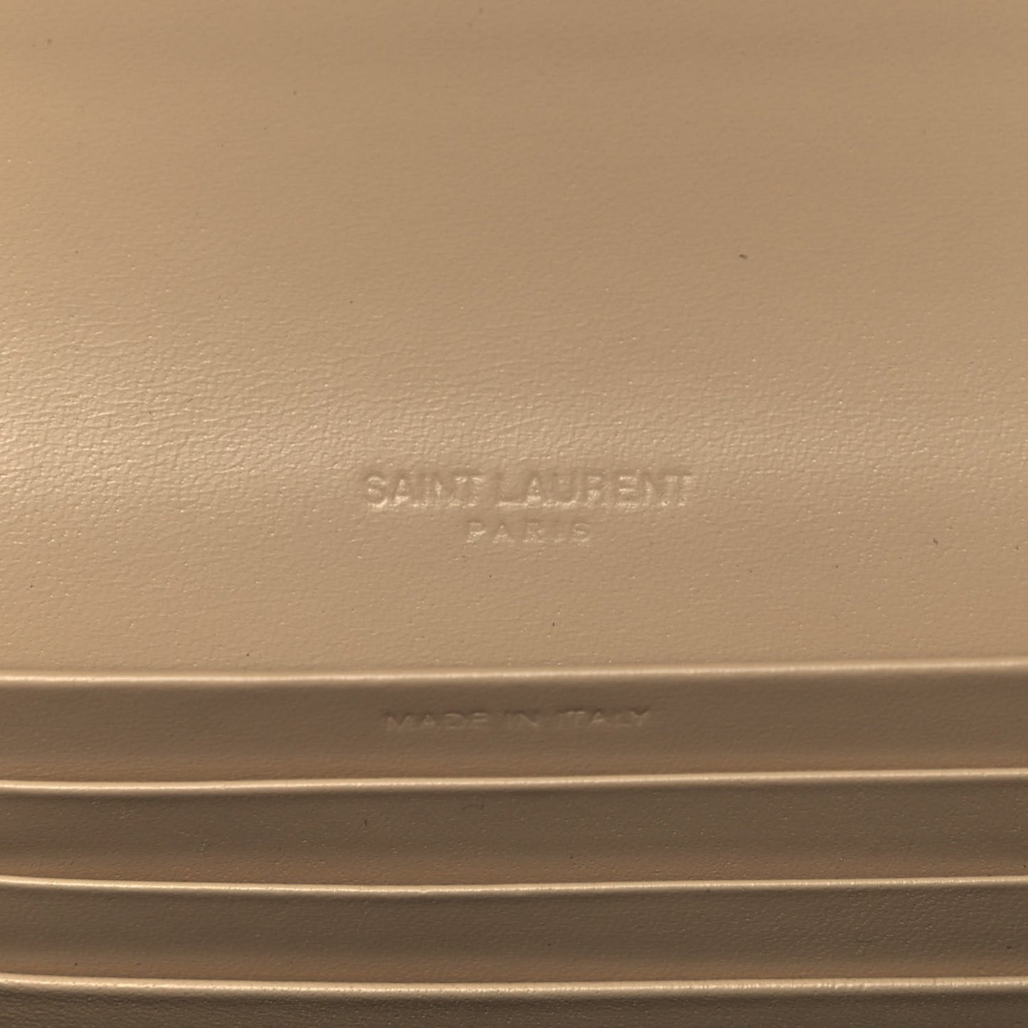 Smooth Calfskin Mini Paris Bag Beige
