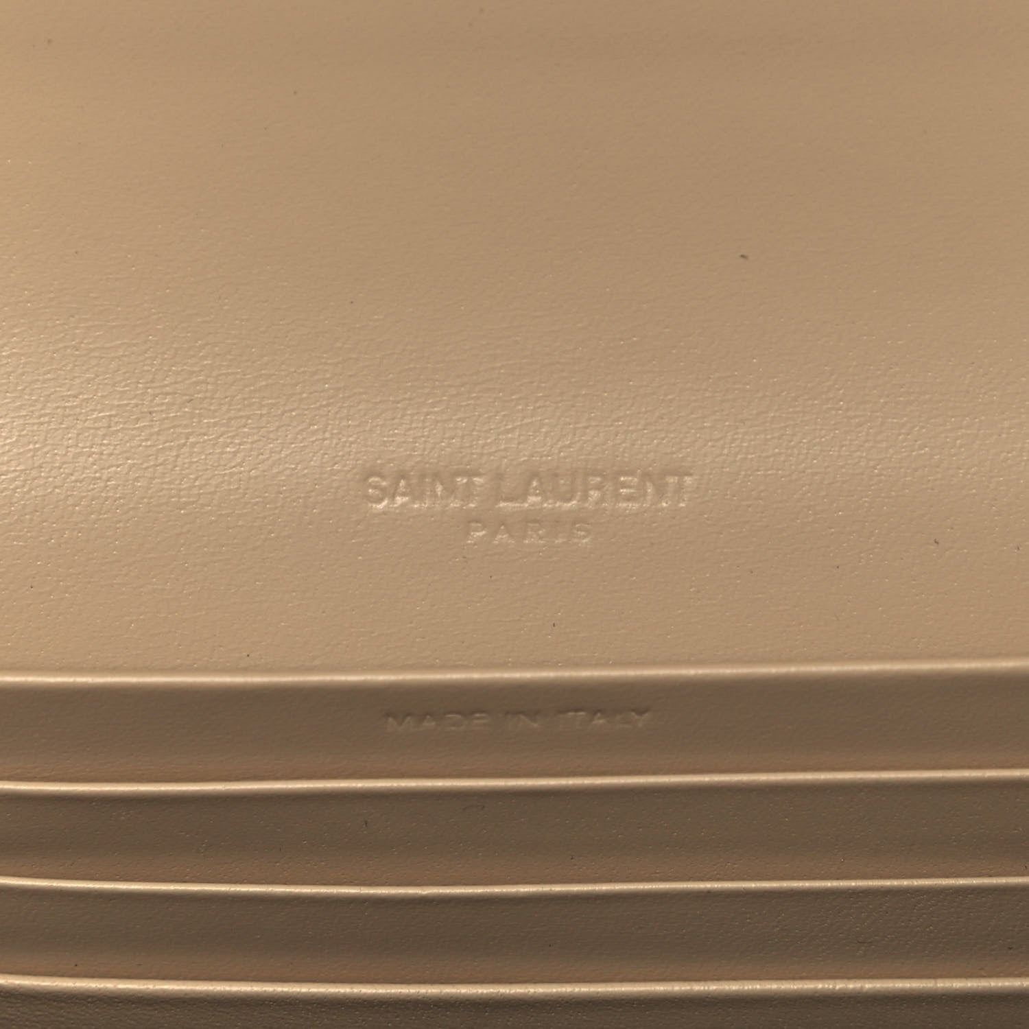 Saint Laurent Smooth Calfskin Mini Paris Bag Beige 8 of 9