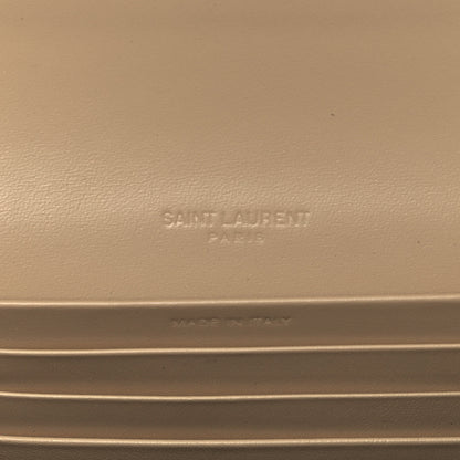 Saint Laurent Smooth Calfskin Mini Paris Bag Beige 8 of 9