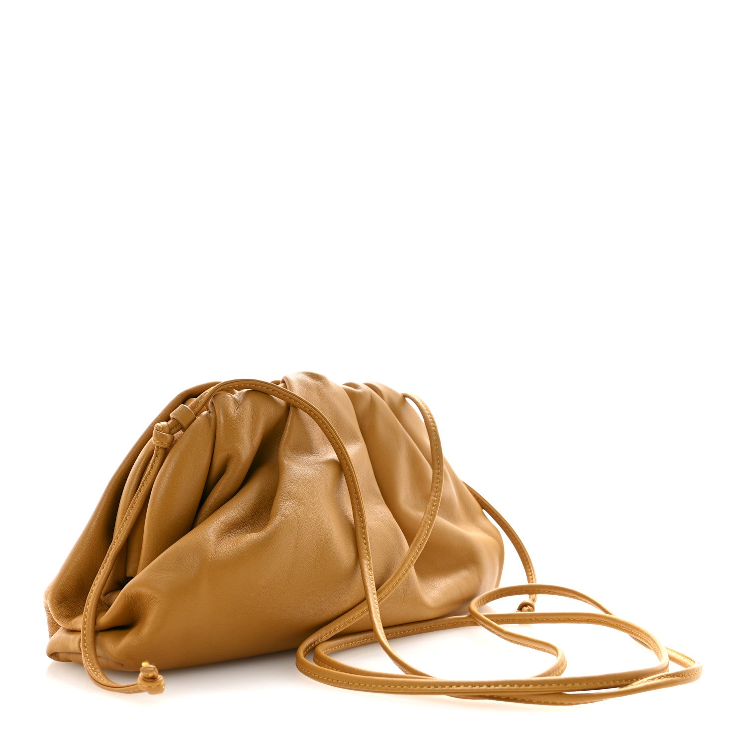 Bottega Veneta Butter Calfskin The Mini Pouch Butterscotch 3 of 10