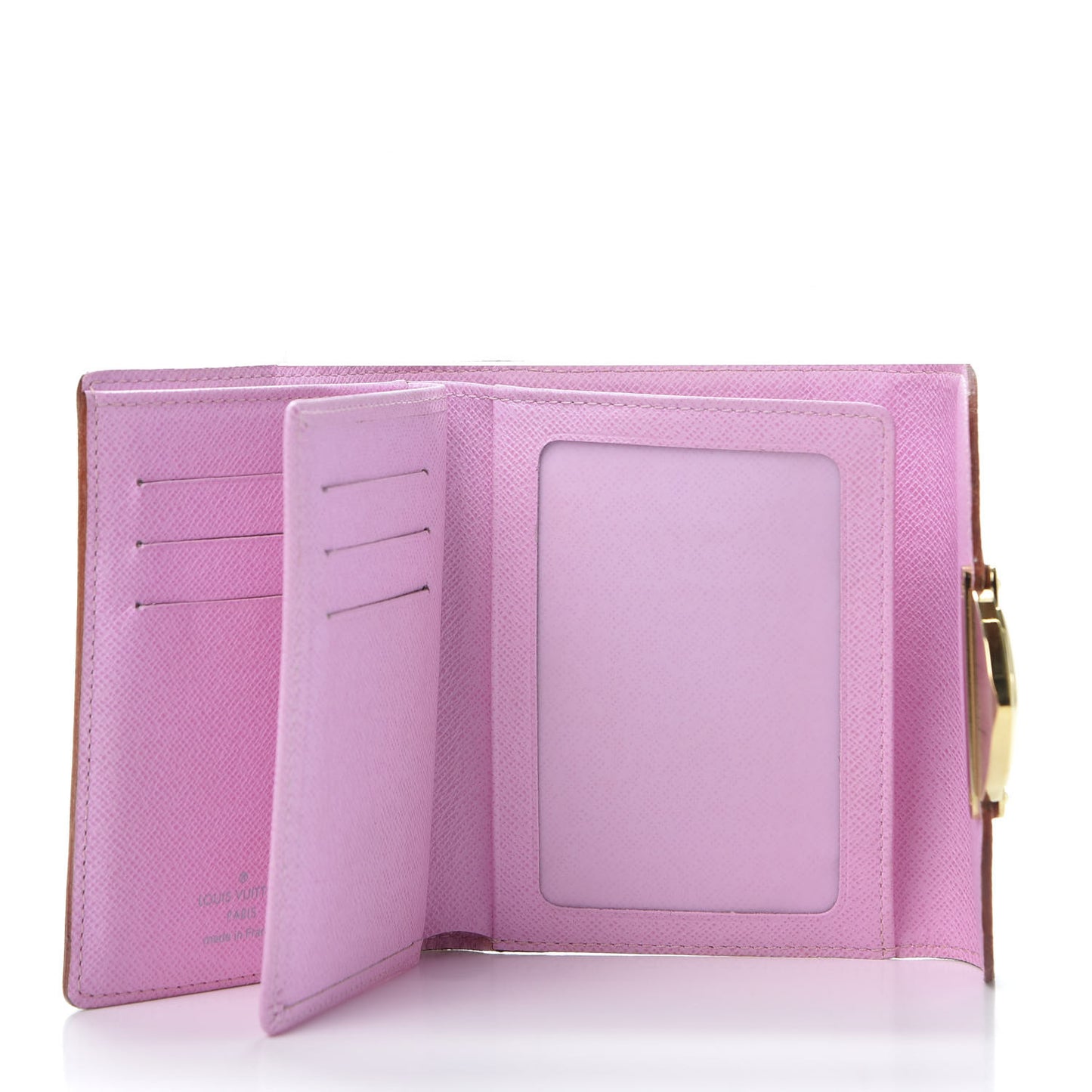 Monogram Multicolor Joey Wallet White Litchi