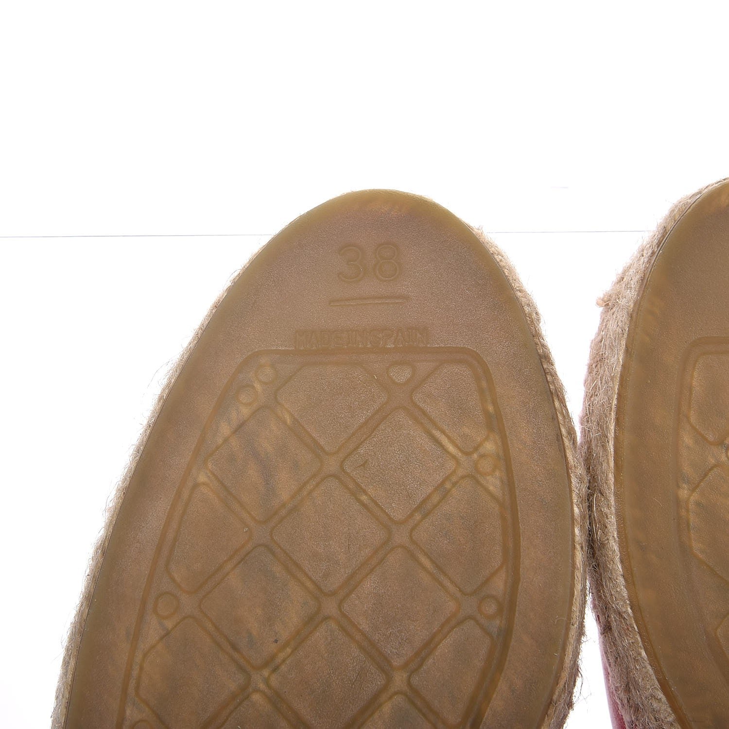 Chanel Lambskin CC Espadrilles 38 Red 9 of 10