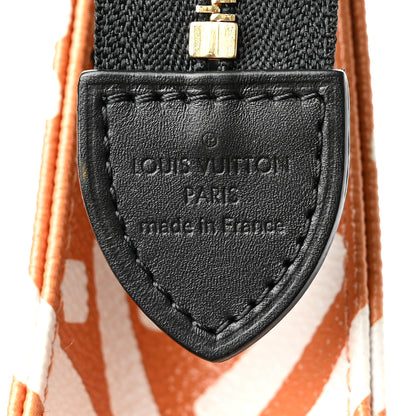Louis Vuitton Monogram Giant Crafty Pochette Toiletry 26 Creme Caramel 6 of 7