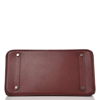 Hermes Ardennes Birkin 35 Rouge H 7 of 38