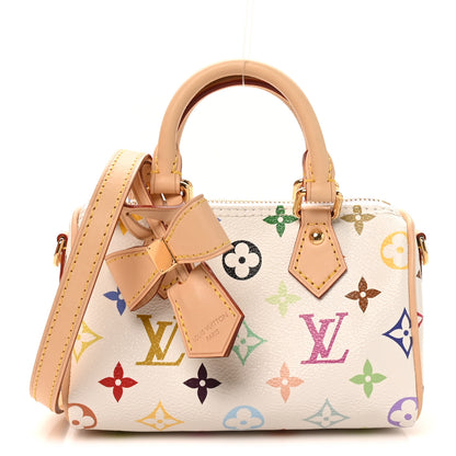Louis Vuitton LV X TM Monogram Multicolor Nano Speedy White 1 of 10