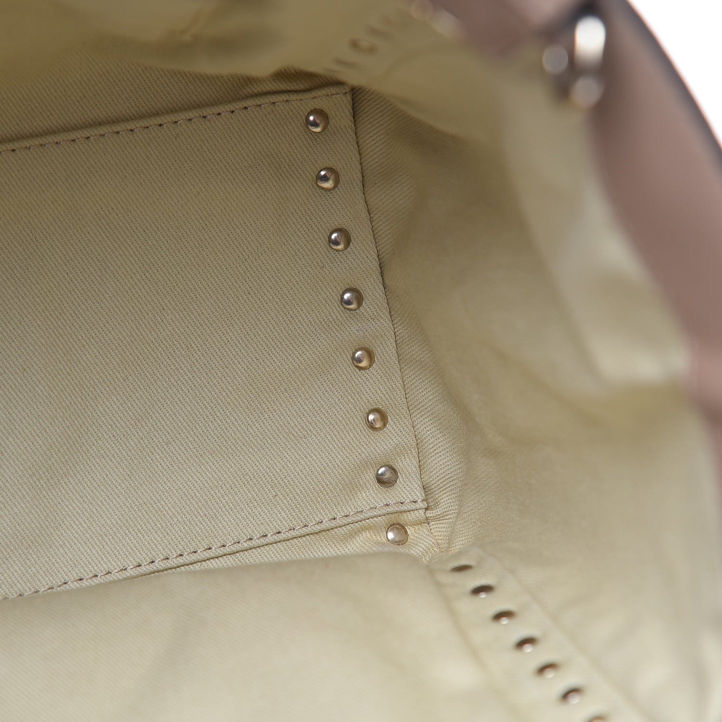 Vitello Rockstud Double Handle Tote Alpaca