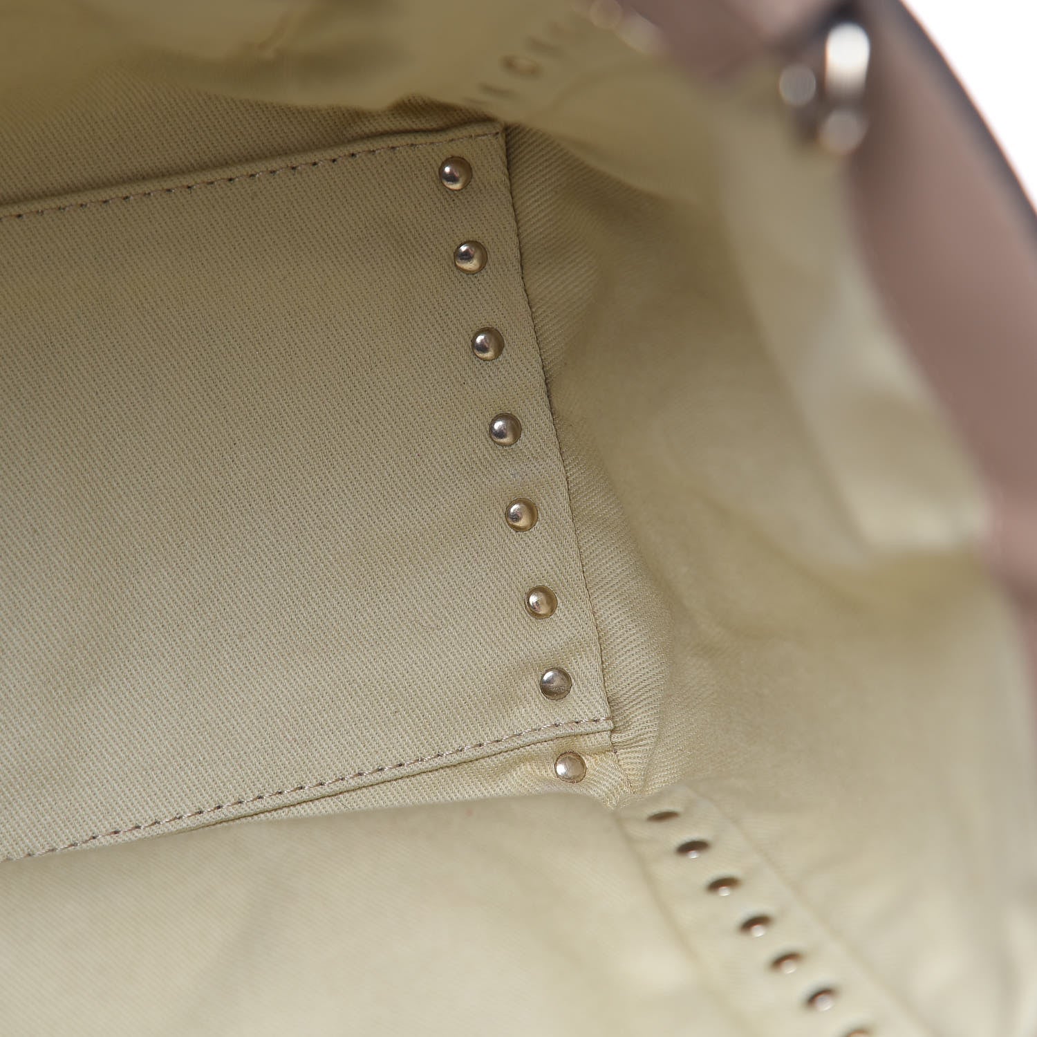 Valentino Garavani Vitello Rockstud Double Handle Tote Alpaca 10 of 12