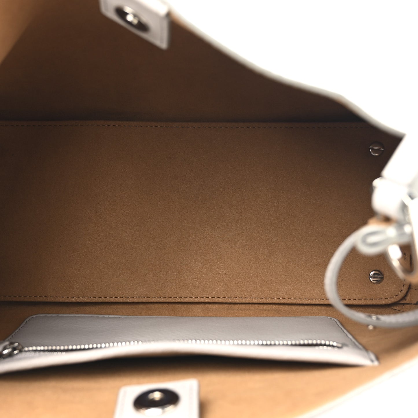 Calfskin Ottomar Monogram Sarah Convertible Hobo Dove