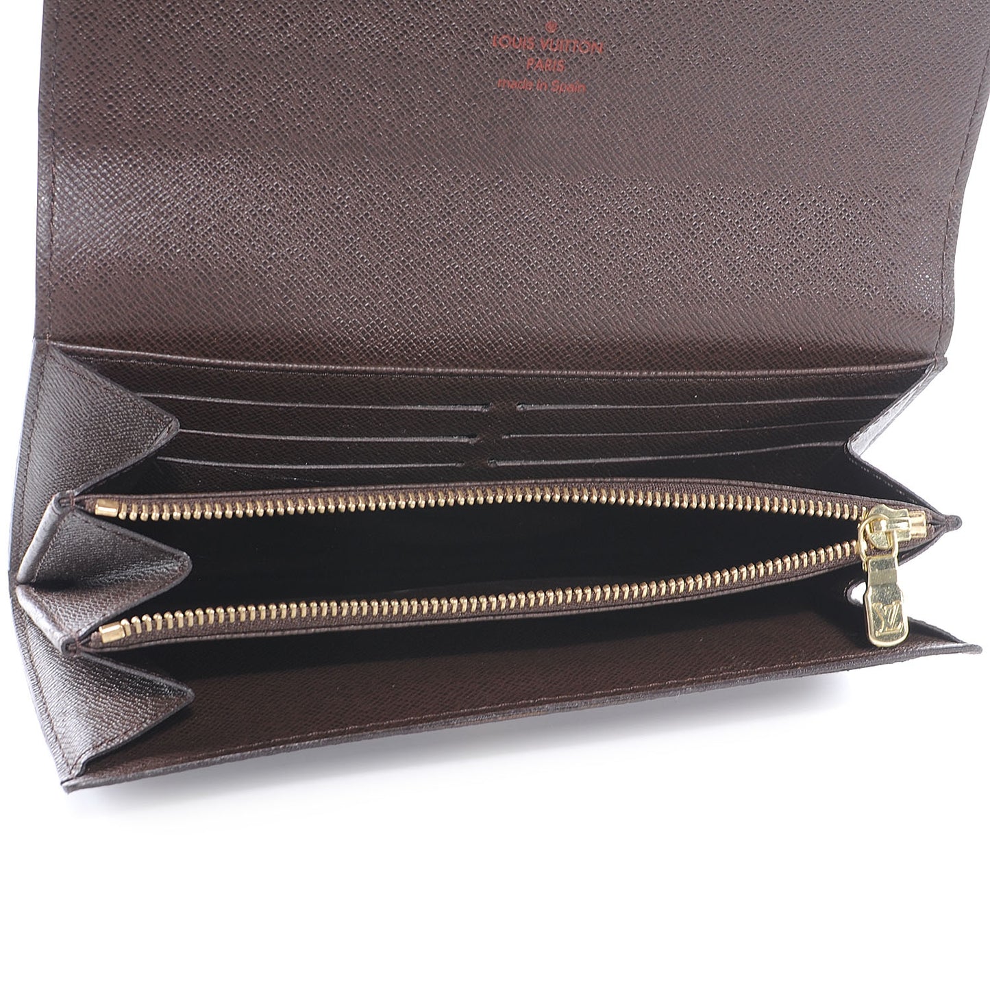 Damier Ebene Sarah Wallet