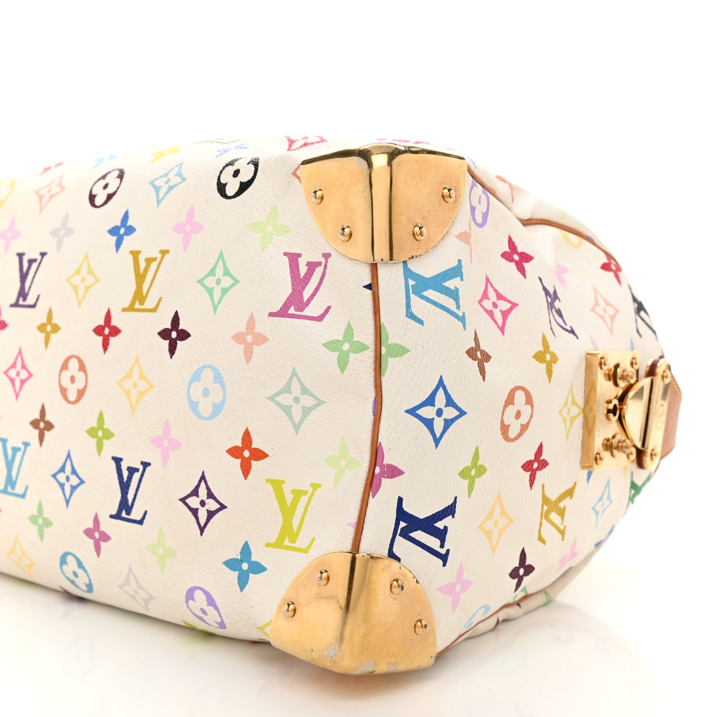Monogram Multicolor Speedy 30 White