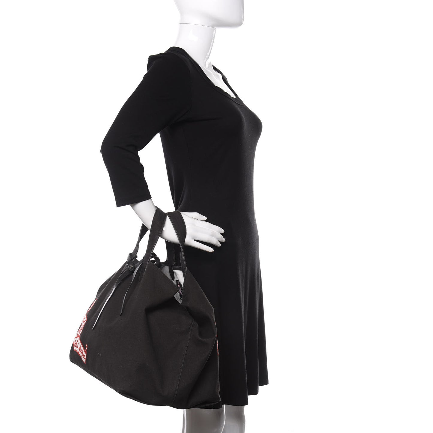 Canvas Large Frida 36 Tote Black