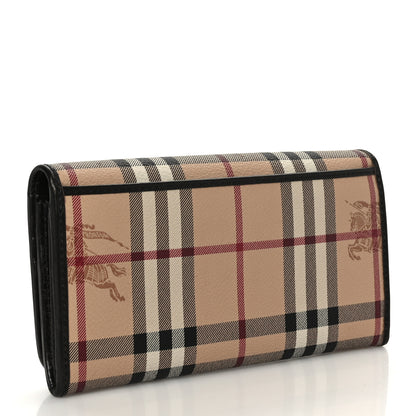 Burberry Haymarket Check Penrose Continental Wallet 3 of 9