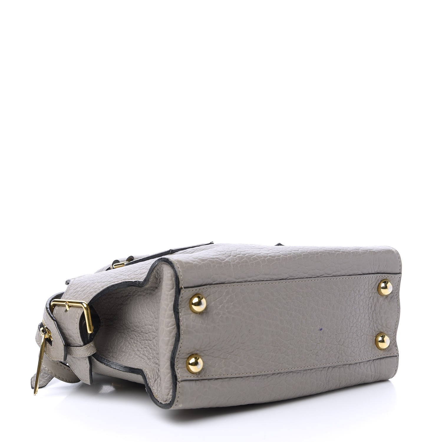 Burberry Signature Grain Small Clifton Bag Grey 4 of 13