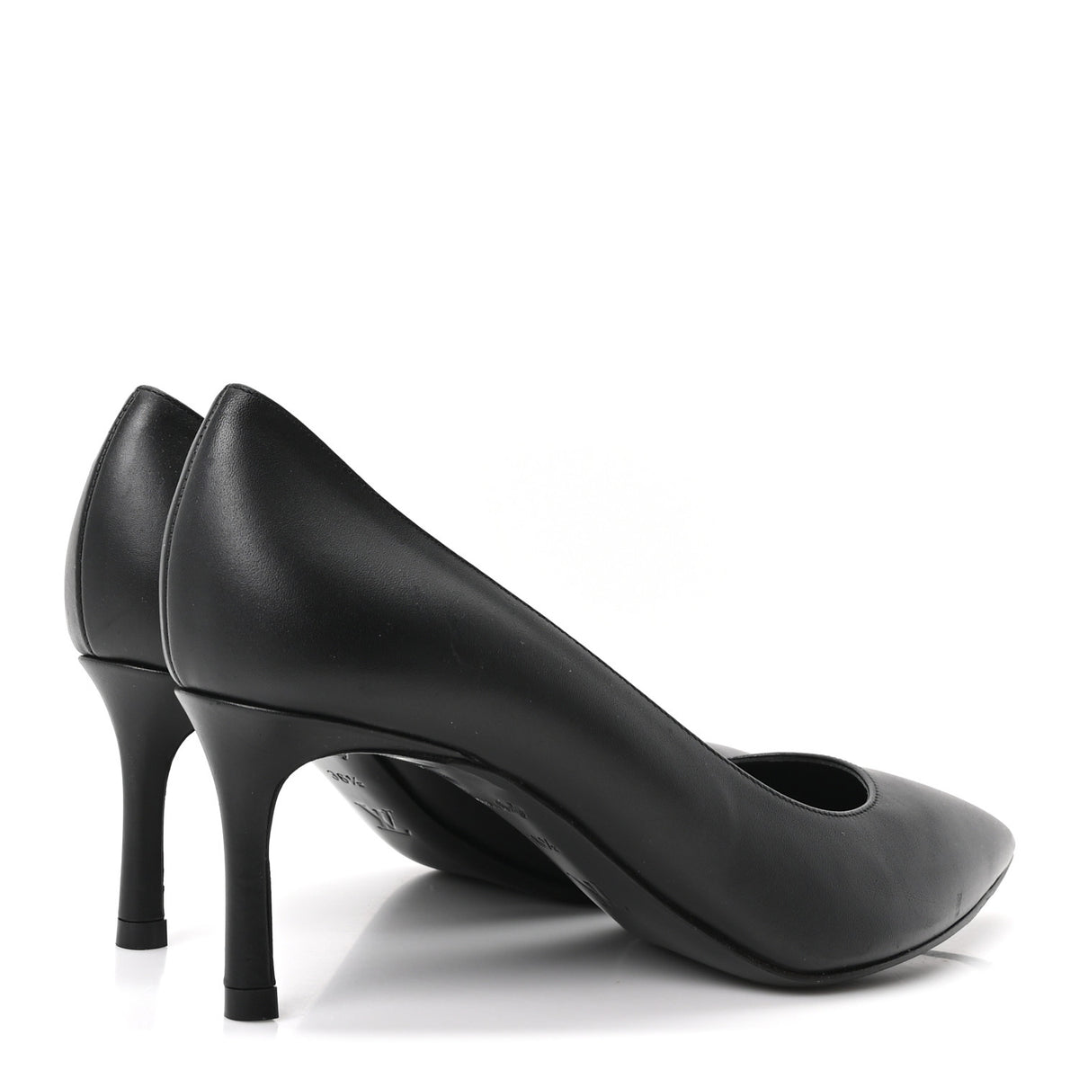 Calfskin Cherie Pumps 37.5 Black