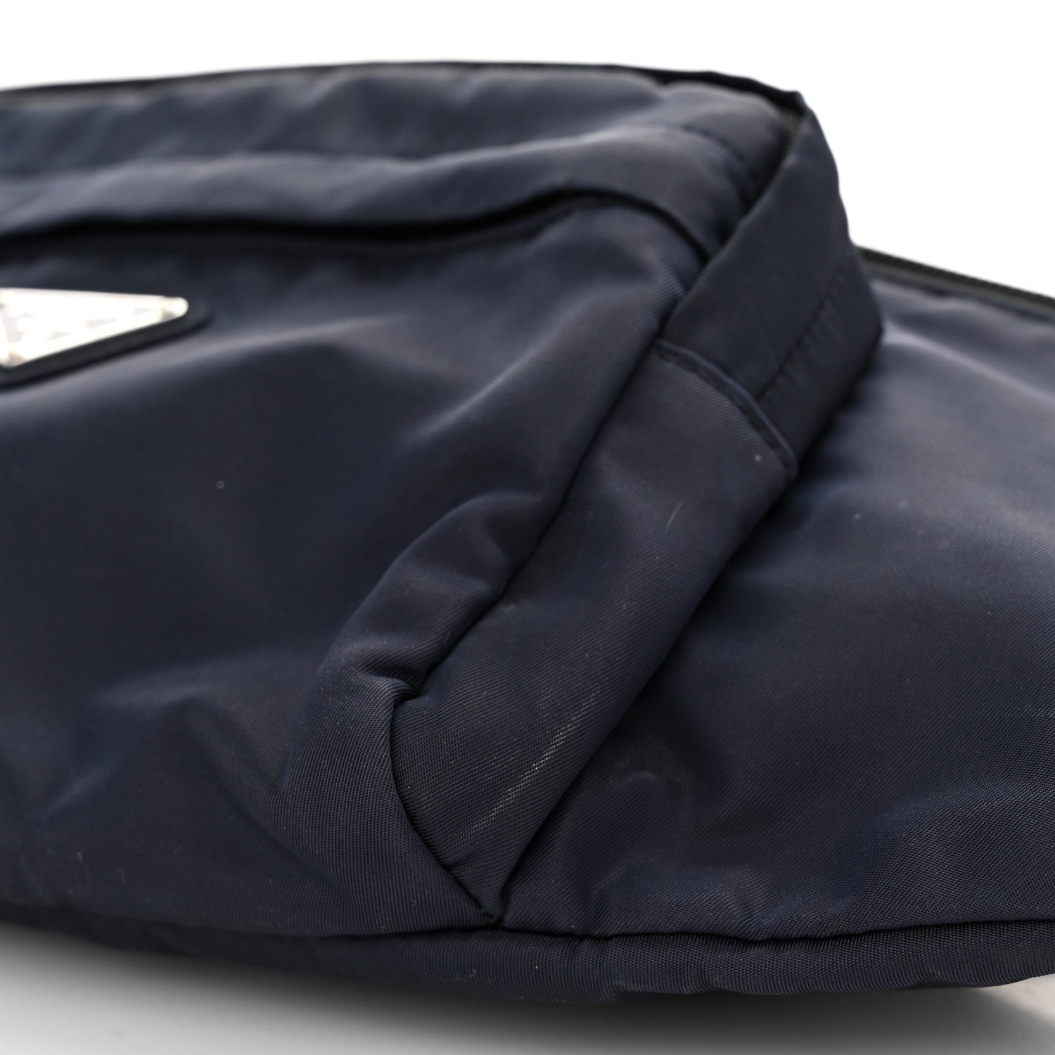 Prada Tessuto Nylon Montagna Belt Bag Blue 11 of 11