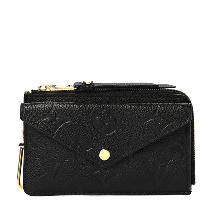 Louis Vuitton Empreinte Recto Verso Card Holder Black 1 of 6