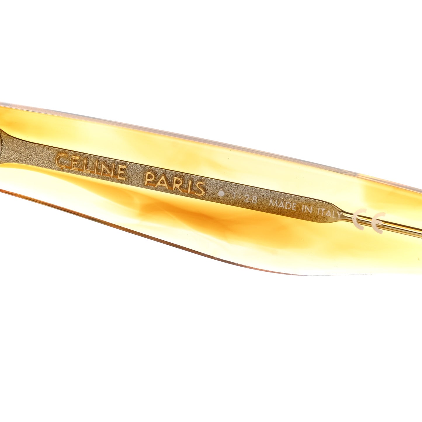 Oversized Square Sunglasses CL40055FN Yellow