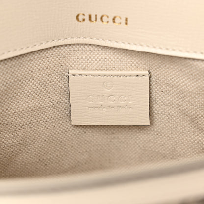 Gucci GG Supreme Monogram Web Mini Horsebit 1955 Shoulder Bag Beige Mystic White 6 of 11