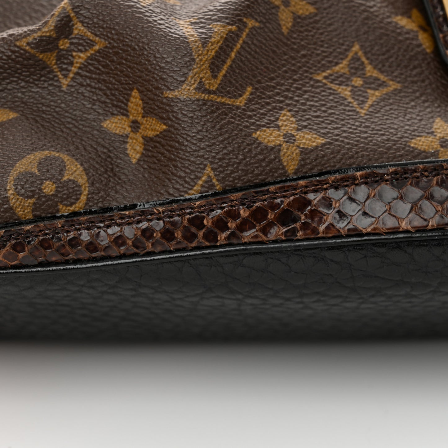 Monogram Ostrich Macha Waltz