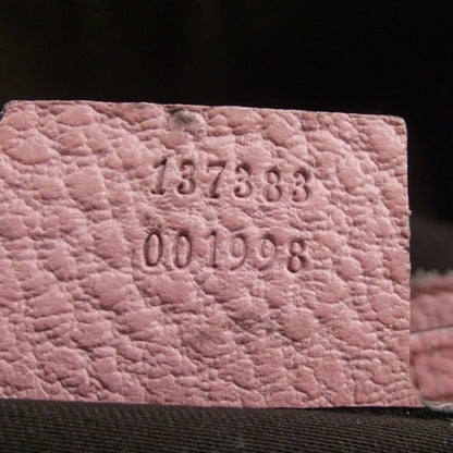 Gucci Calfskin Bamboo Top Handle Bag Pink 9 of 10
