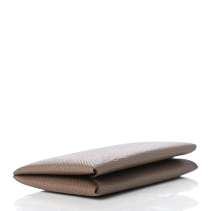 Hermes Epsom Calvi Card Case Etoupe 4 of 8