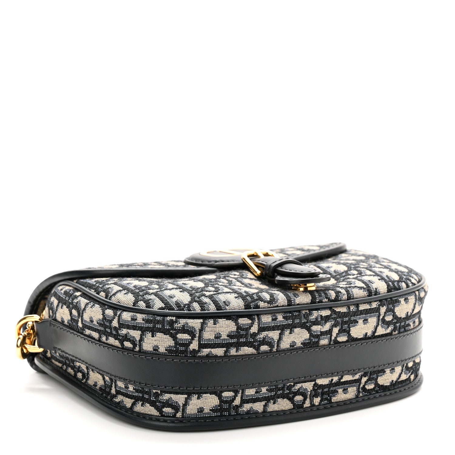 Christian Dior Oblique Medium Bobby Flap Blue 4 of 9