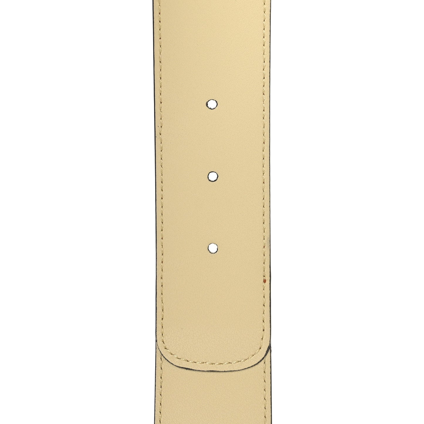 Ostrich Snakeskin Double G 40mm Belt 75 30 Gold Cloud Butter Ivory Paradise Cloud