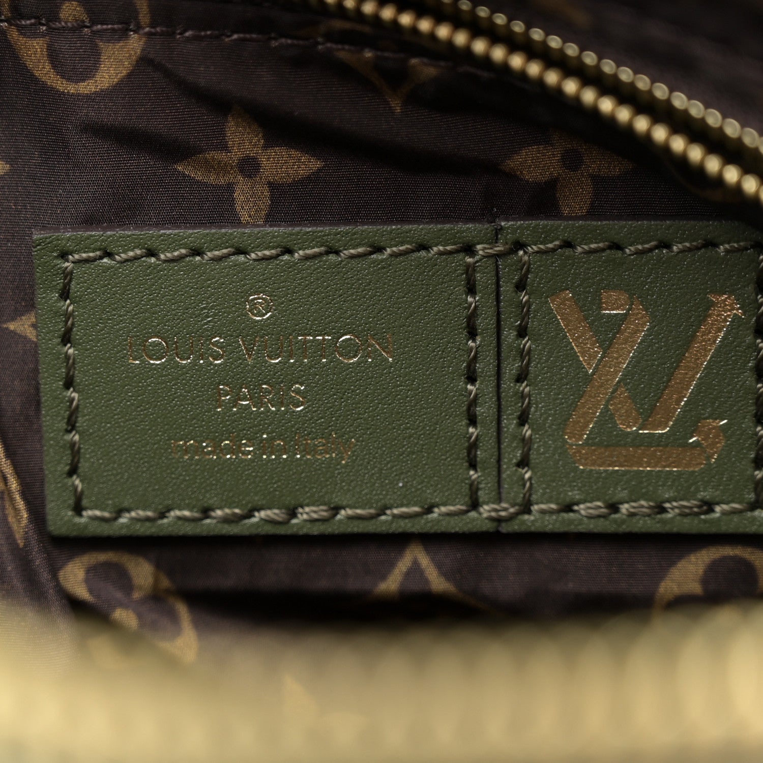 Louis Vuitton Econyl Mini Monogram Pillow Speedy Bandouliere 25 Khaki 6 of 10