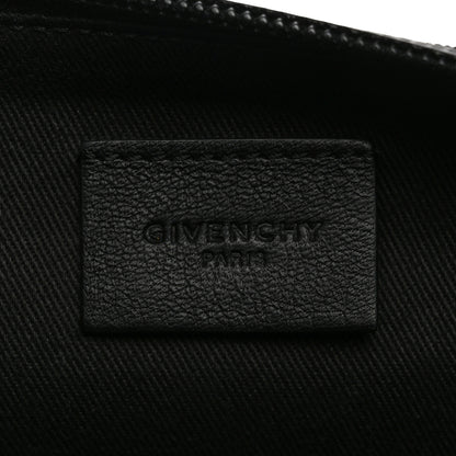 Givenchy Canvas Large Logo Zipped Pouch Black 6 of 8