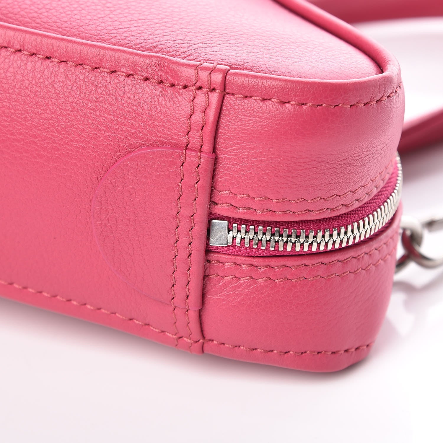 Balenciaga Calfskin XS Triangle Duffle Pink 8 of 8