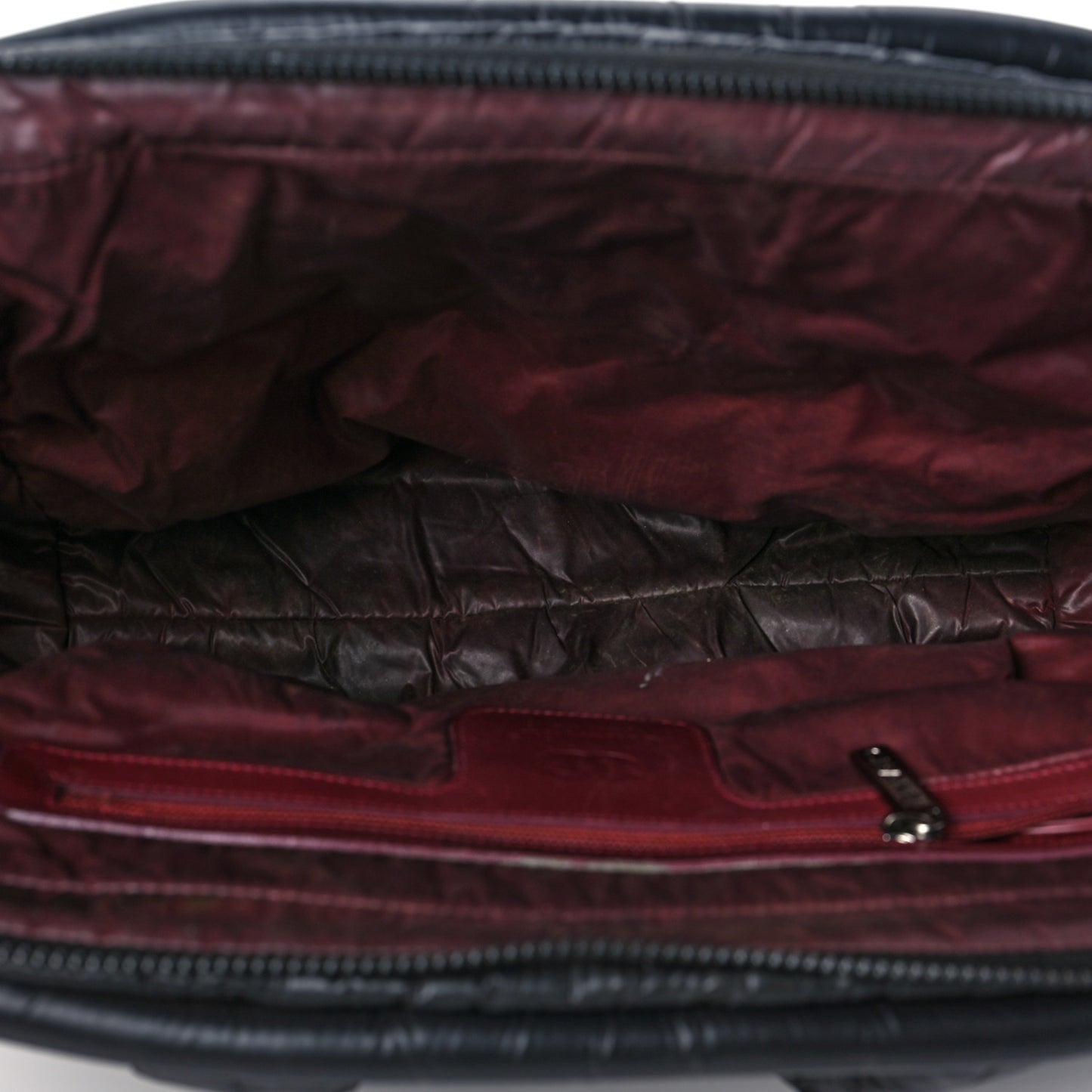 Nylon Quilted Medium Coco Cocoon Tote Black