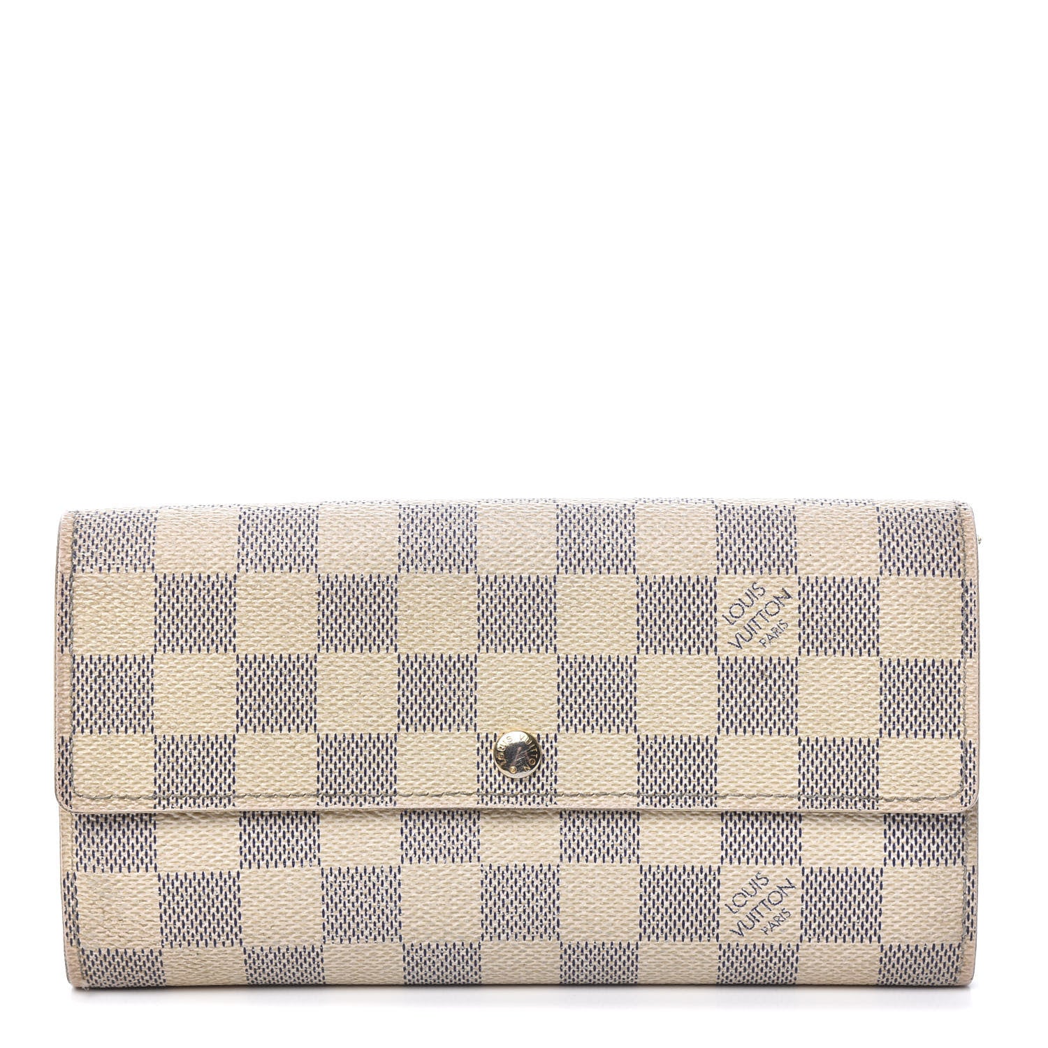 Louis Vuitton Damier Azur Sarah Wallet 1 of 9