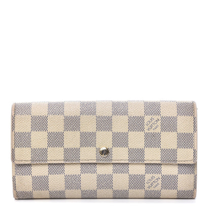 Louis Vuitton Damier Azur Sarah Wallet 1 of 9